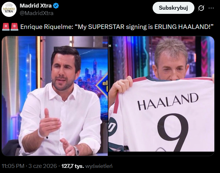 HIT! Kandydat na Prezydenta Realu obiecał... TRANSFER TEJ SUPERGWIAZDY!